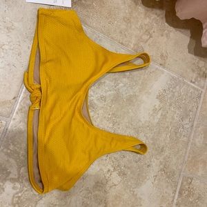 Old Navy girls yellow bikini set. Great for summer at the pool or beach!
